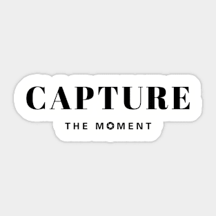 Photographer Gift Idea Capture the moment Aperture Graphic F Point Symbol Sticker